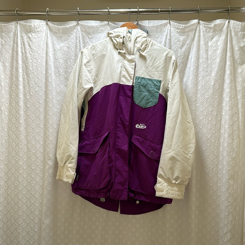 Nike 6.0 Kesek Women’s Coat Jacket NWT Purple White S Snowboard Ski Deadstock